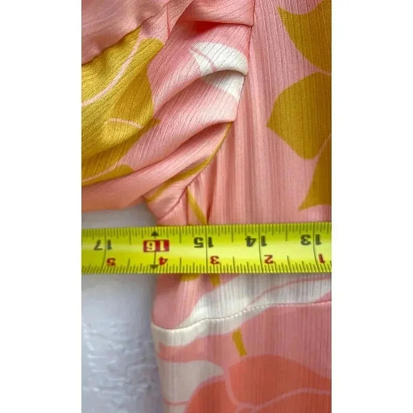 New without tag Gloryang Atelier Womens Wrap Ruffled Kimono Long Dress Sz S/M - Picture 11 of 15